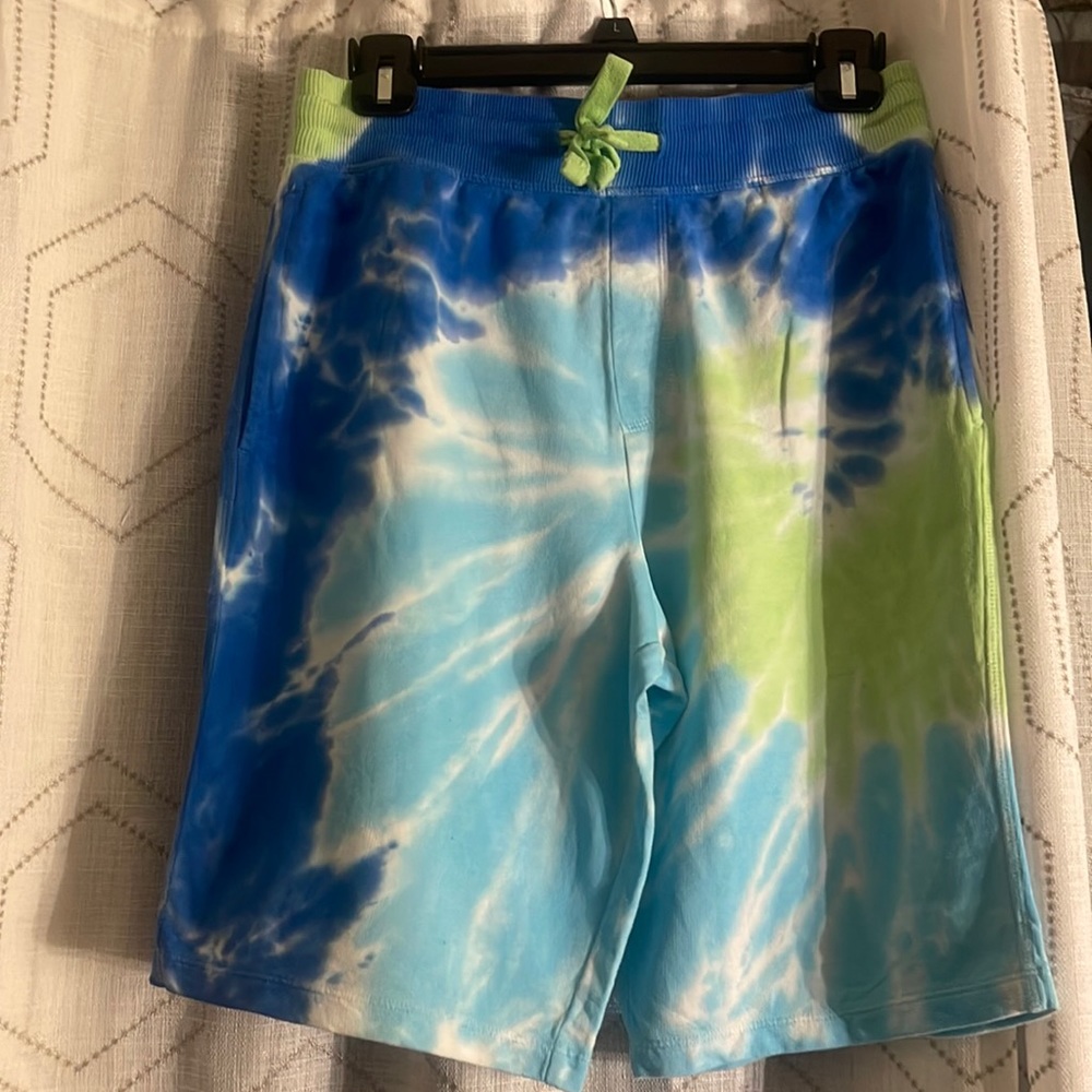 Boys Wonder Nation (XXL 18) Tie Dye Shorts